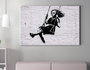 Wallity Lienzo Decorativo Banksy WY07 (50 x 70 cm)